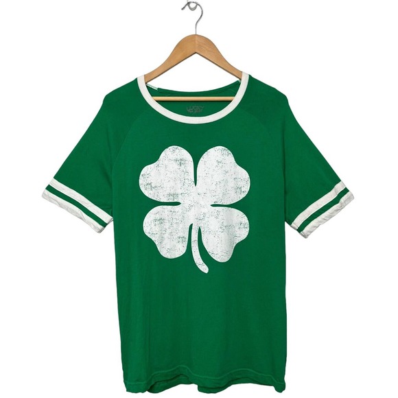 Lucky Tee Shirt Other - Lucky Tee Shirt Mens Saint Patricks Day Clover Shamrock Irish Charm Green M
